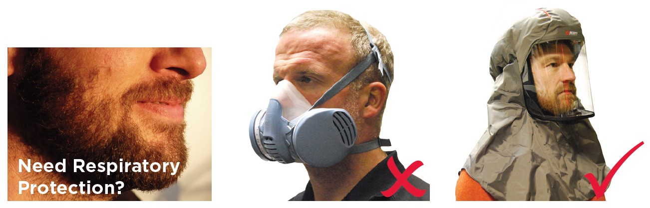 Avoid a Close Loose Fitting Respirators for Beards